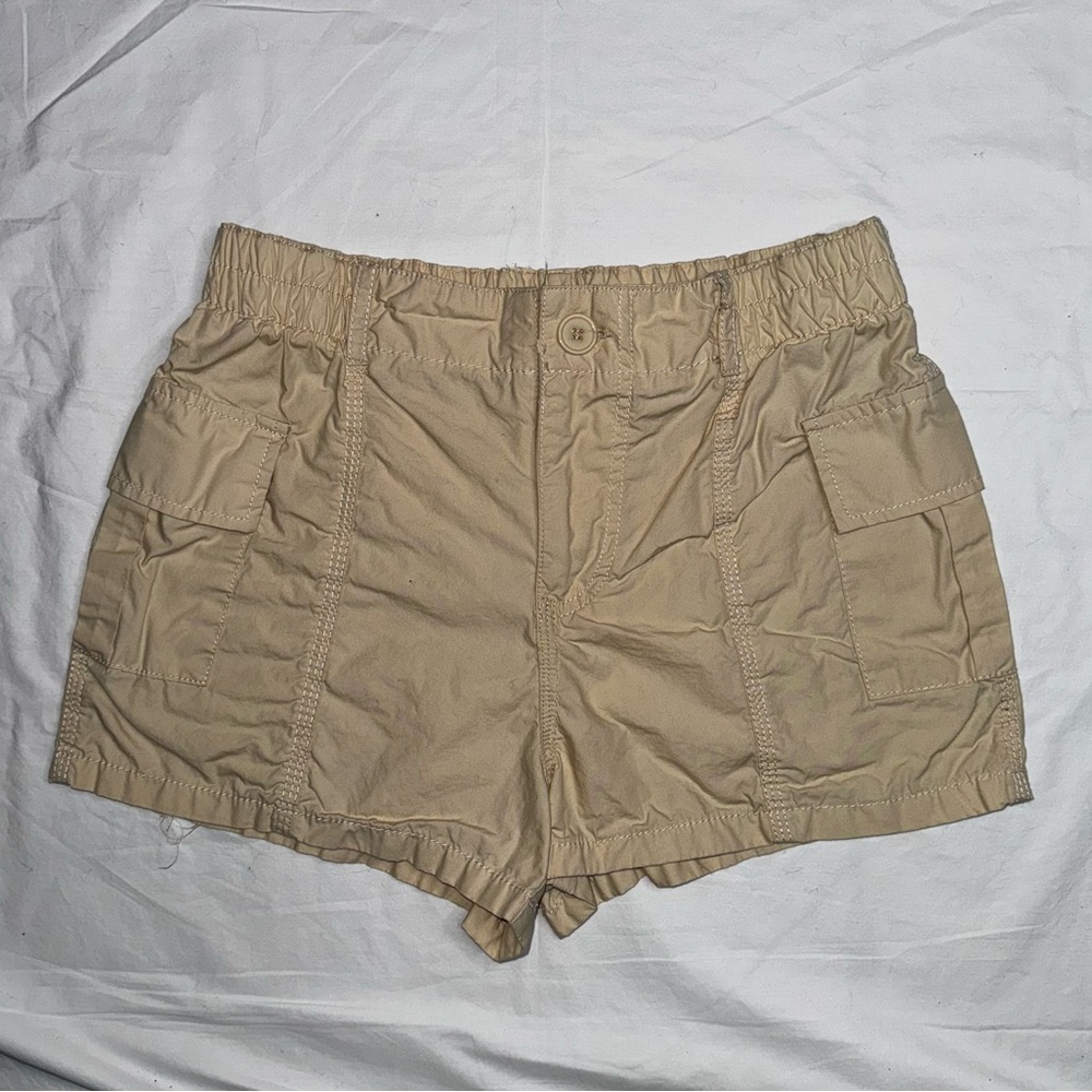 Rue21 - Women's Tan Cargo Khaki Shorts Hiking Shorts 100% Cotton
